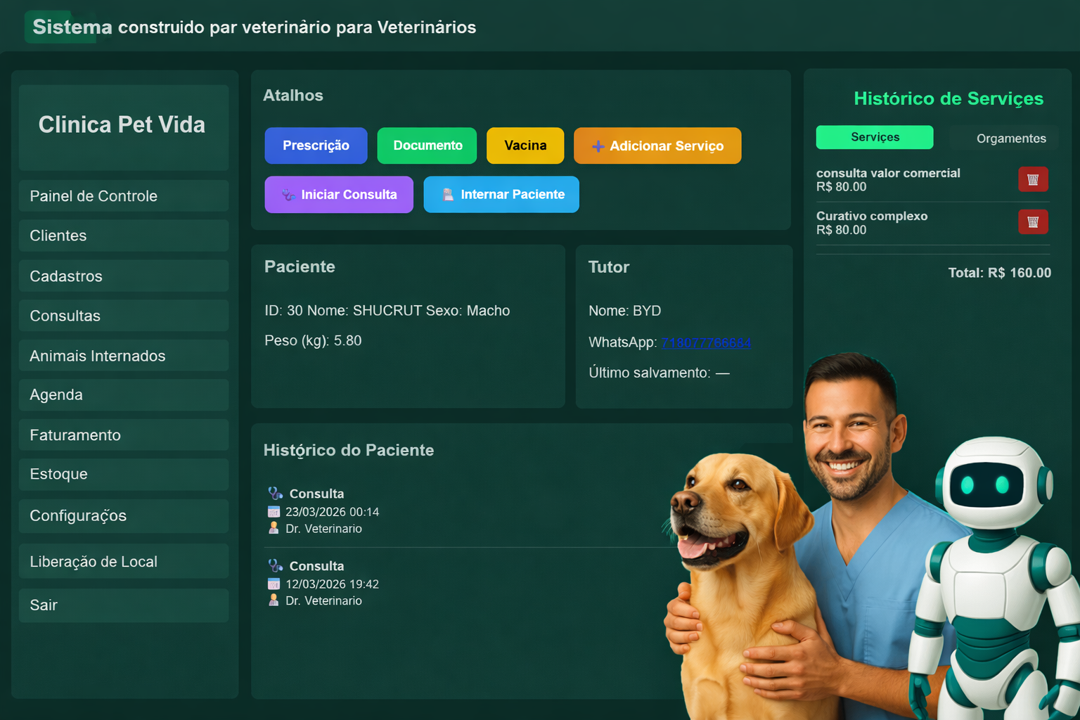 Vetlligence Dashboard